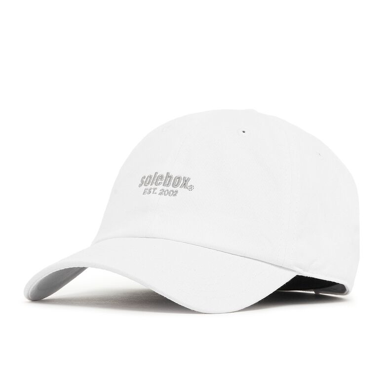 solebox Cap Basic white embroidery