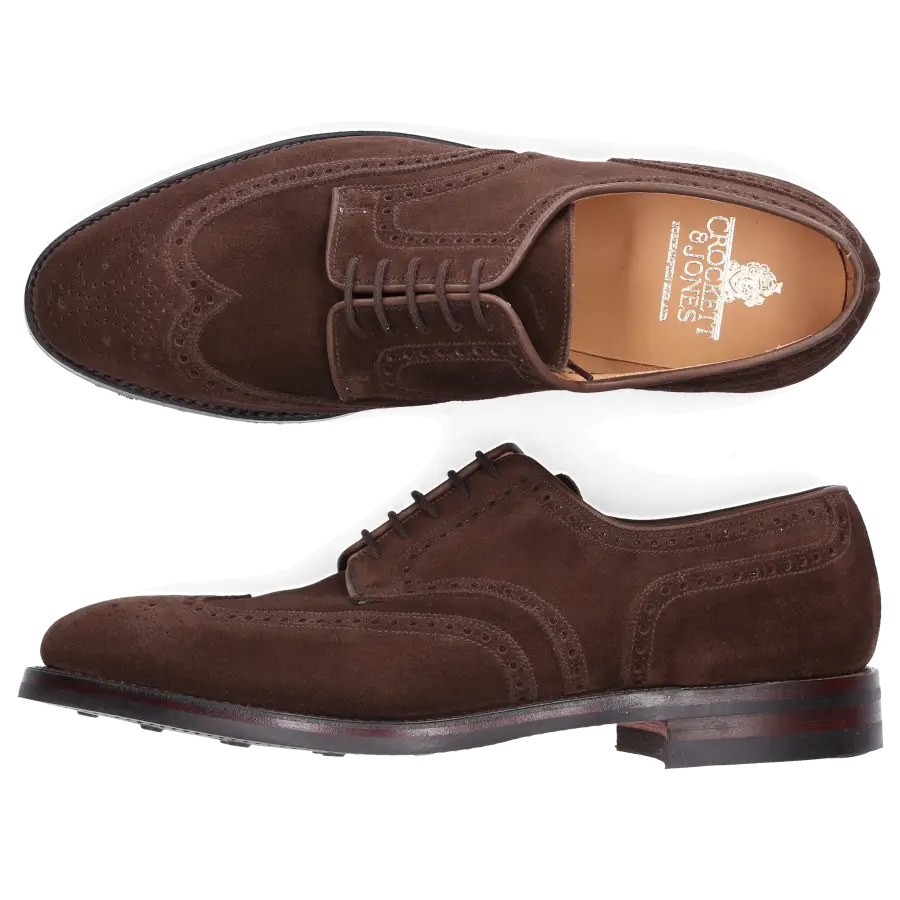 Crockett & Jones - Businessschuhe Derby SWANSEA braun - braun