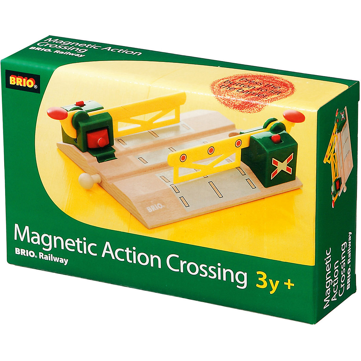 Magnetische Kreuzung mit Schranken