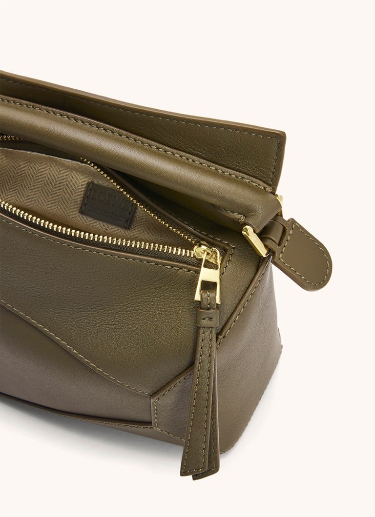 Geantă mini LOEWE Puzzle Edge din piele de vițel