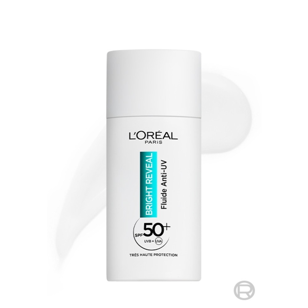 L'Oréal Paris Bright Reveal Anti-UV Fluid SPF50+ Anti-mørke flekker Niacinamid