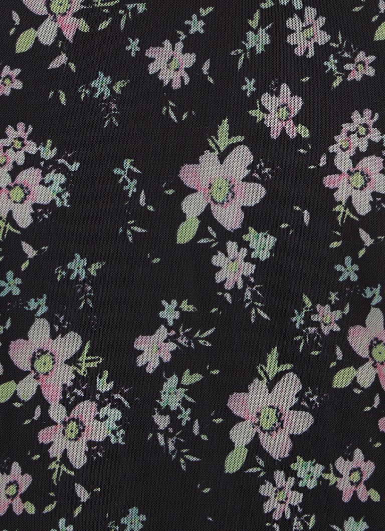 Retour Jeans Rose poluprozirni top s cvjetnim printom