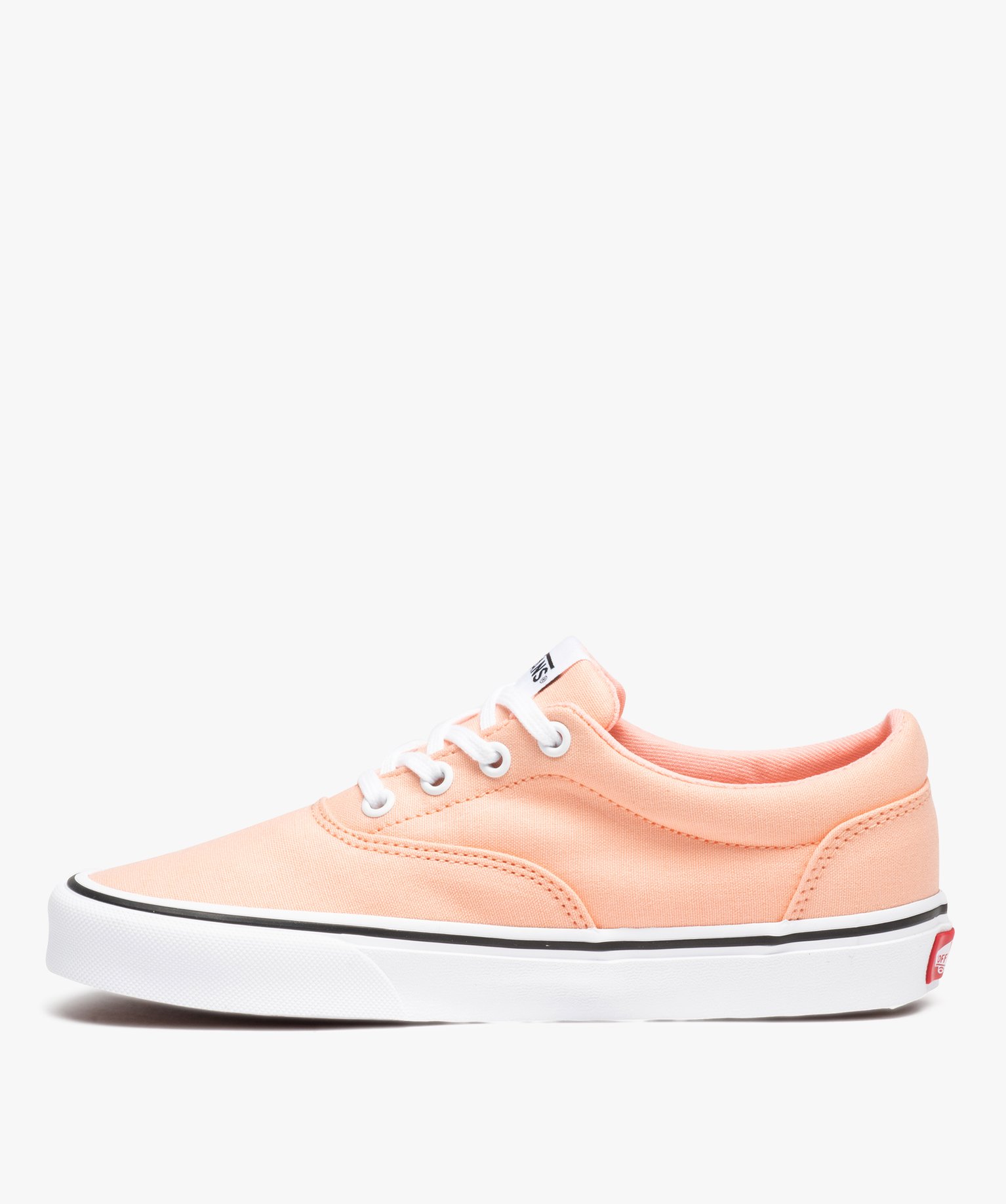 Baskets femme dessus en toile et à lacets - Vans rose | GEMO