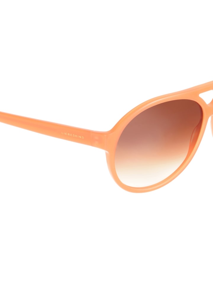 LIEBESKIND BERLIN Sonnenbrille in Orange günstig kaufen onesize