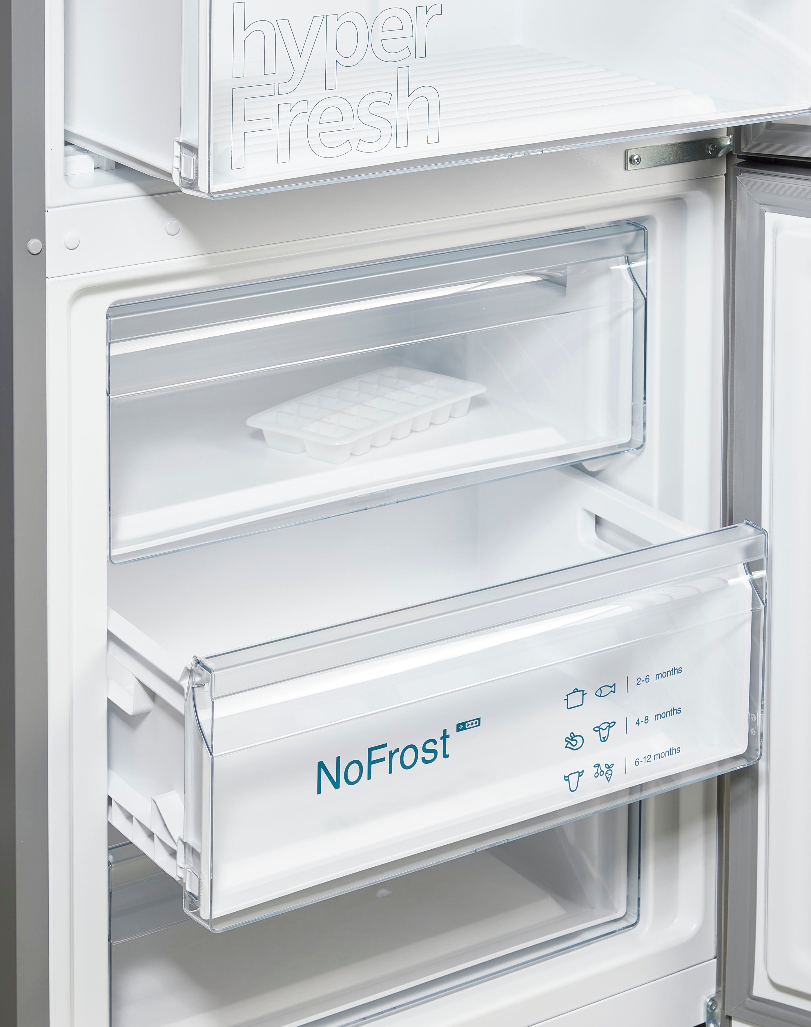 SIEMENS Kühl-/Gefrierkombination KG49NXIBF, 203 cm hoch, 70 cm breit