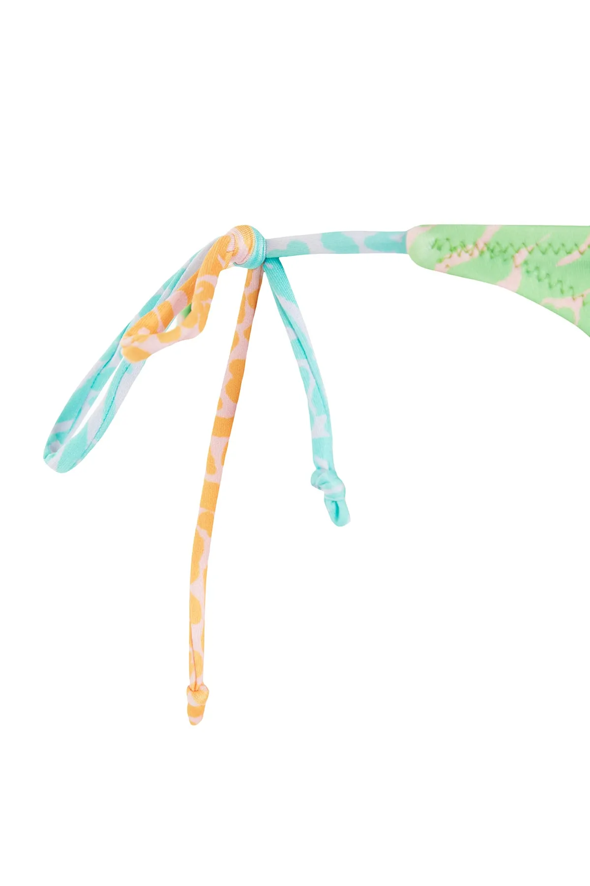 Trendyol Collection  Bikini-Set - Blau - Geometrisches Muster