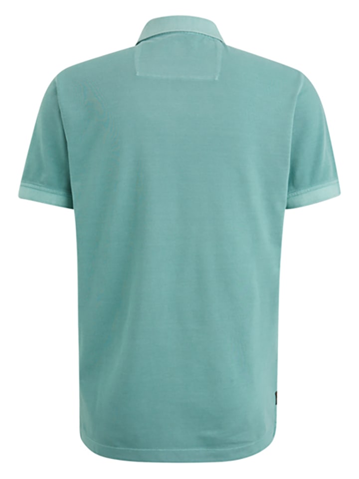 PME Legend Poloshirt in Türkis günstig kaufen