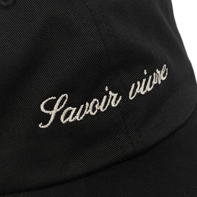 solebox Savoir Vivre Cap schwarz