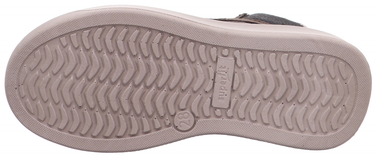 COSMO - Braun Sneaker high mit Reißverschluss
