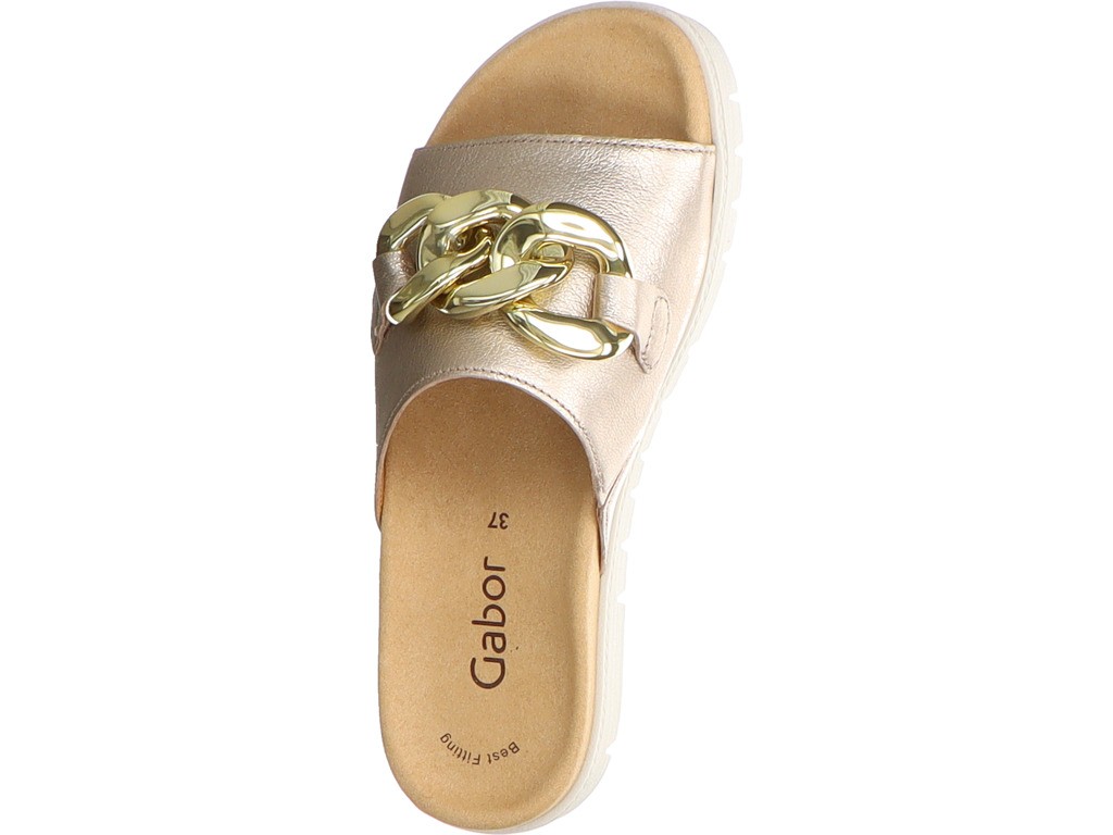 GABOR Komfort Sandalen gold Fashion 23