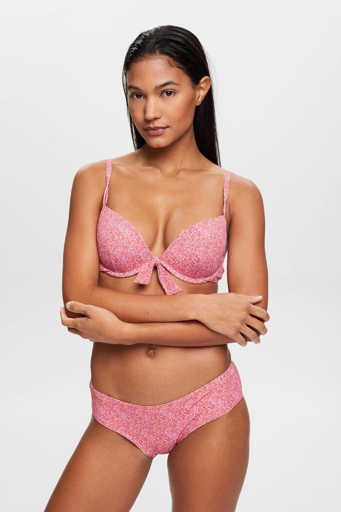 Bikini-Hipster mit Allover-Print