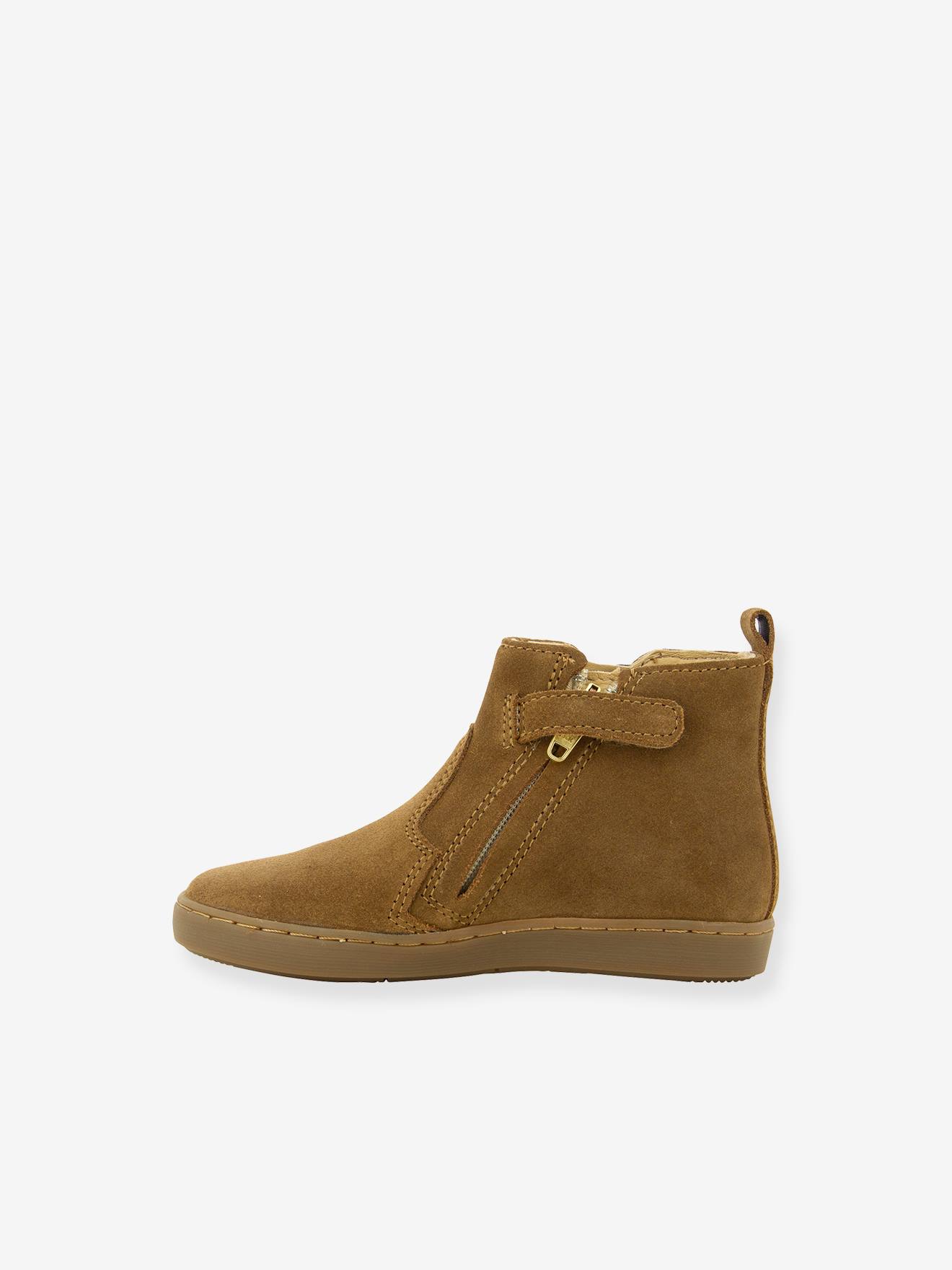 Boots enfant Play New Apple Velours SHOO POM® caramel