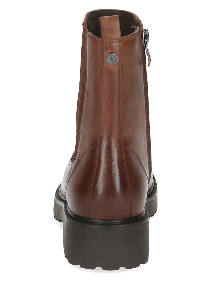 Caprice Leder-Boots in Hellbraun günstig kaufen