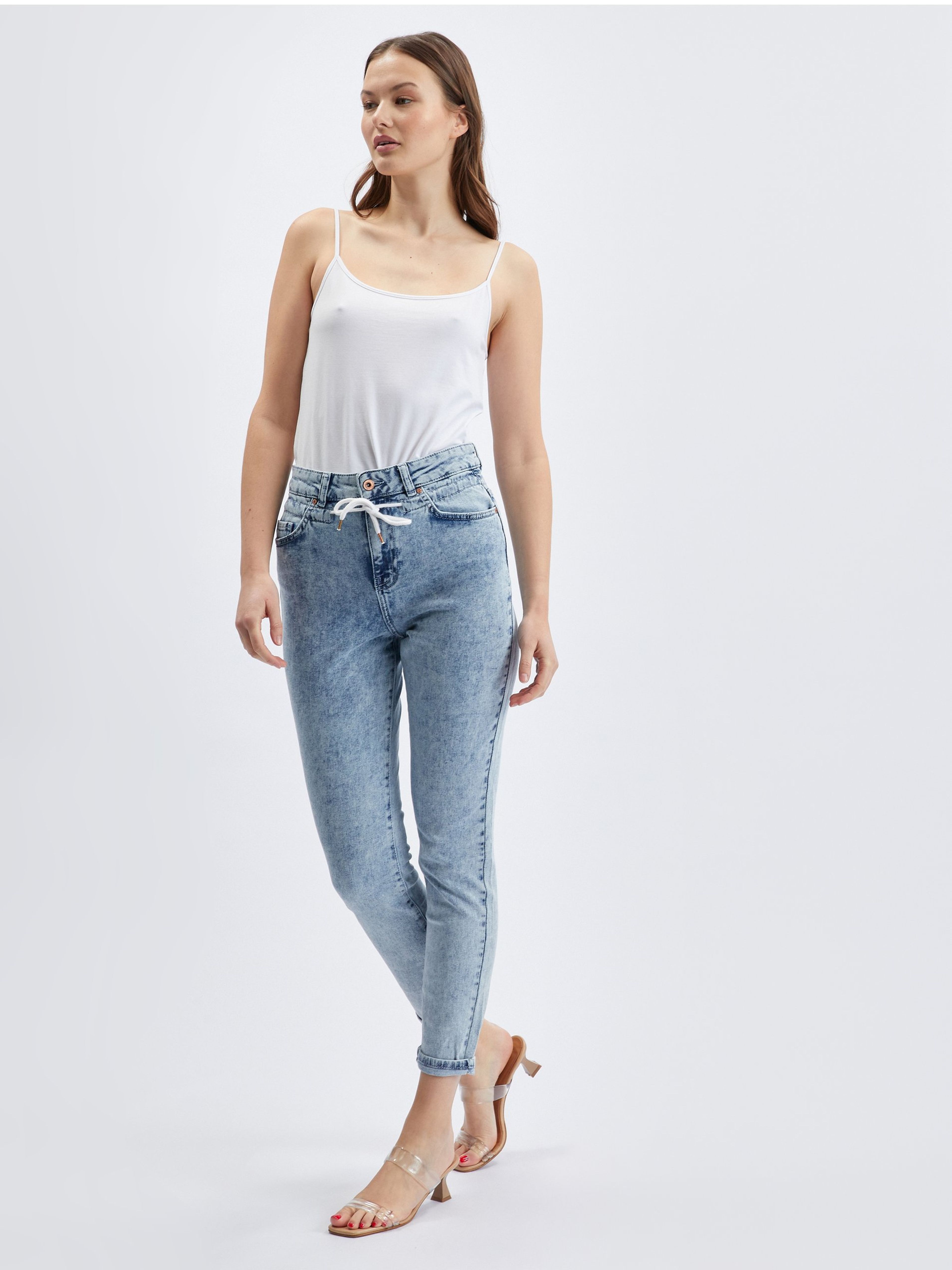 Hellblaue Slim Fit Jeans für Damen ORSAY
