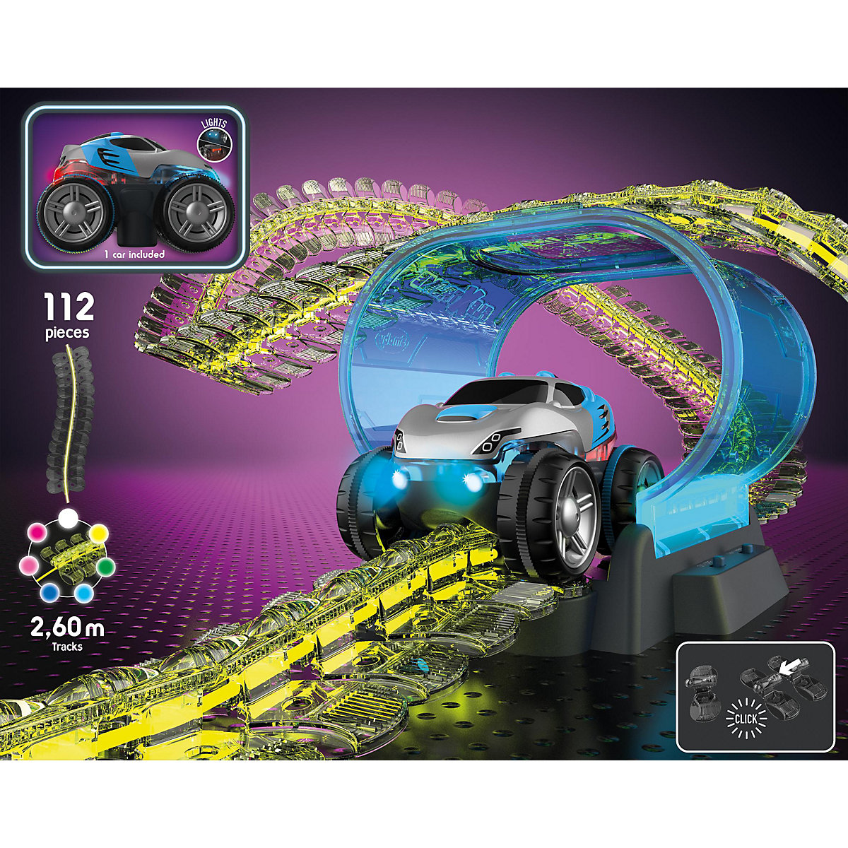 FleXtreme Neon Rennbahn-Set