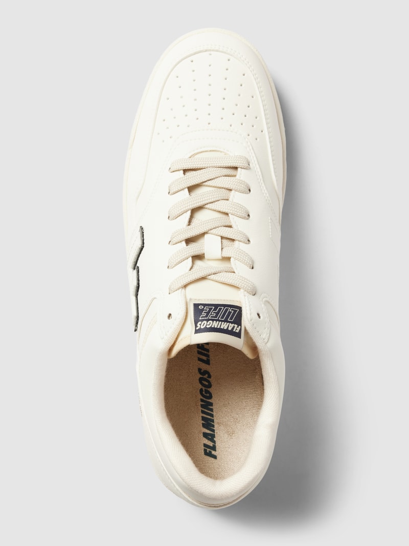 Sneaker mit Label-Details Modell 'RETRO 90s' in weiß