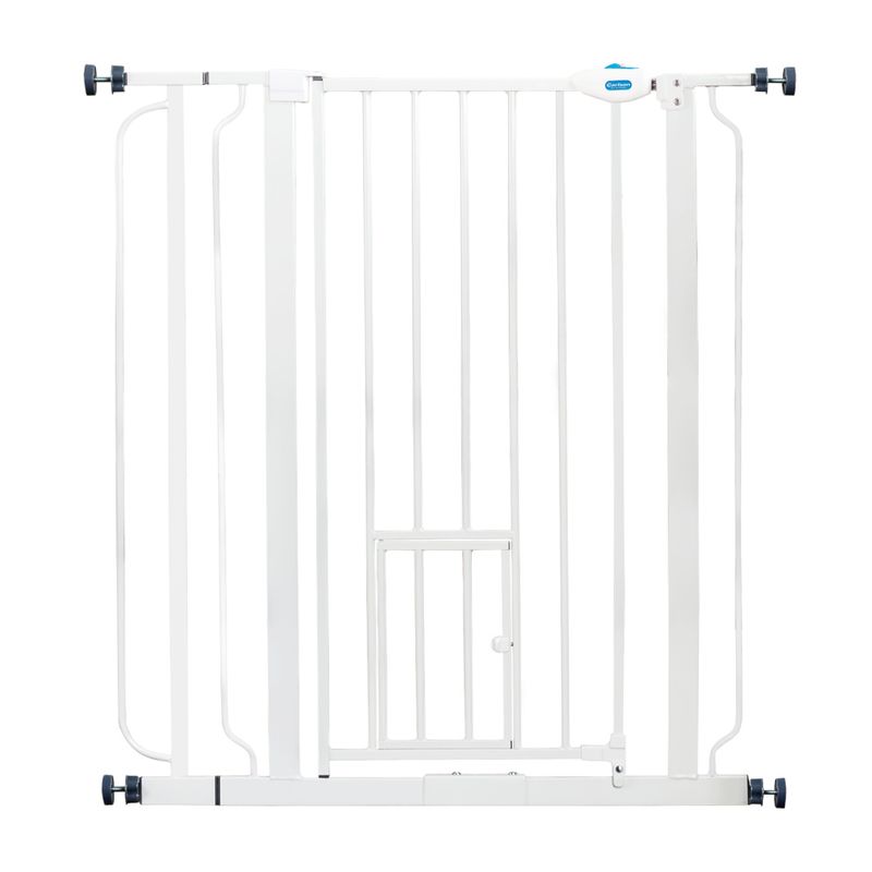 Carlson Absperrgitter Pet Gate extra hoch mit Katzentür | bitiba