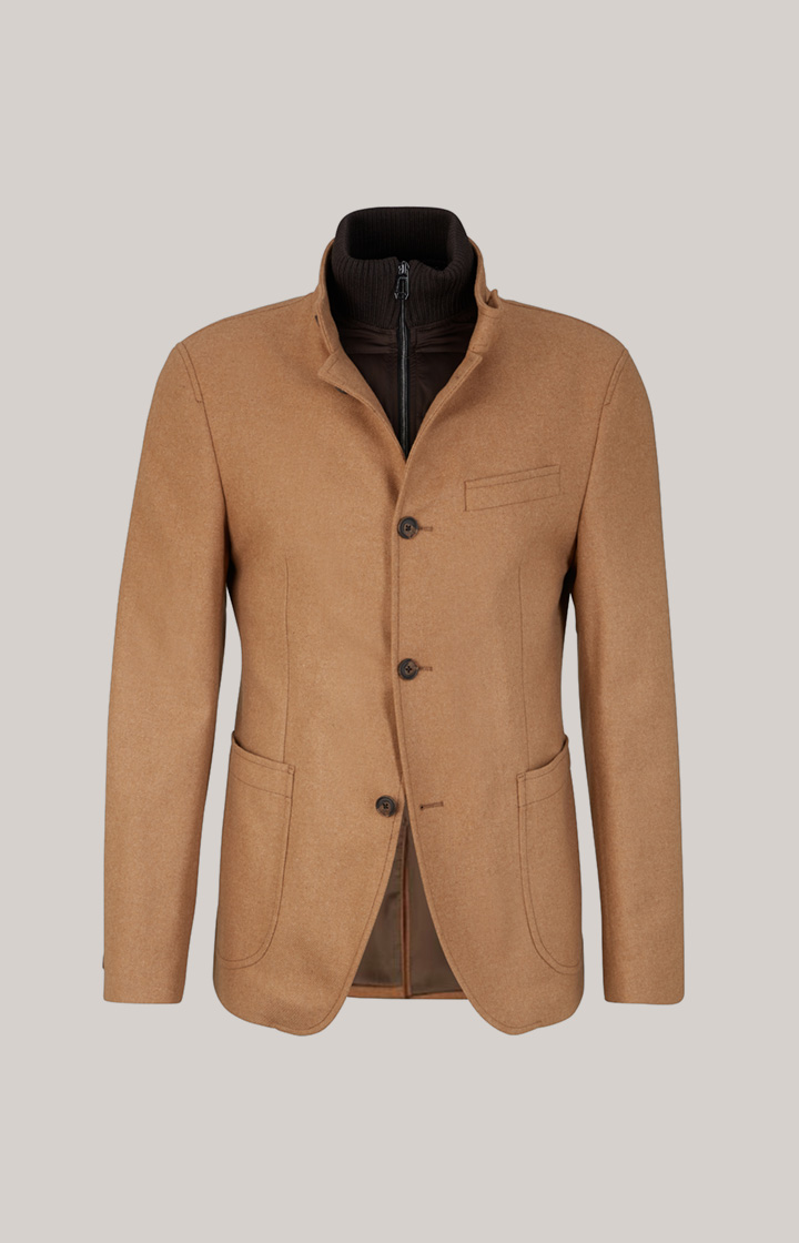 Wool-Mix Sakko Hectar in Braun
