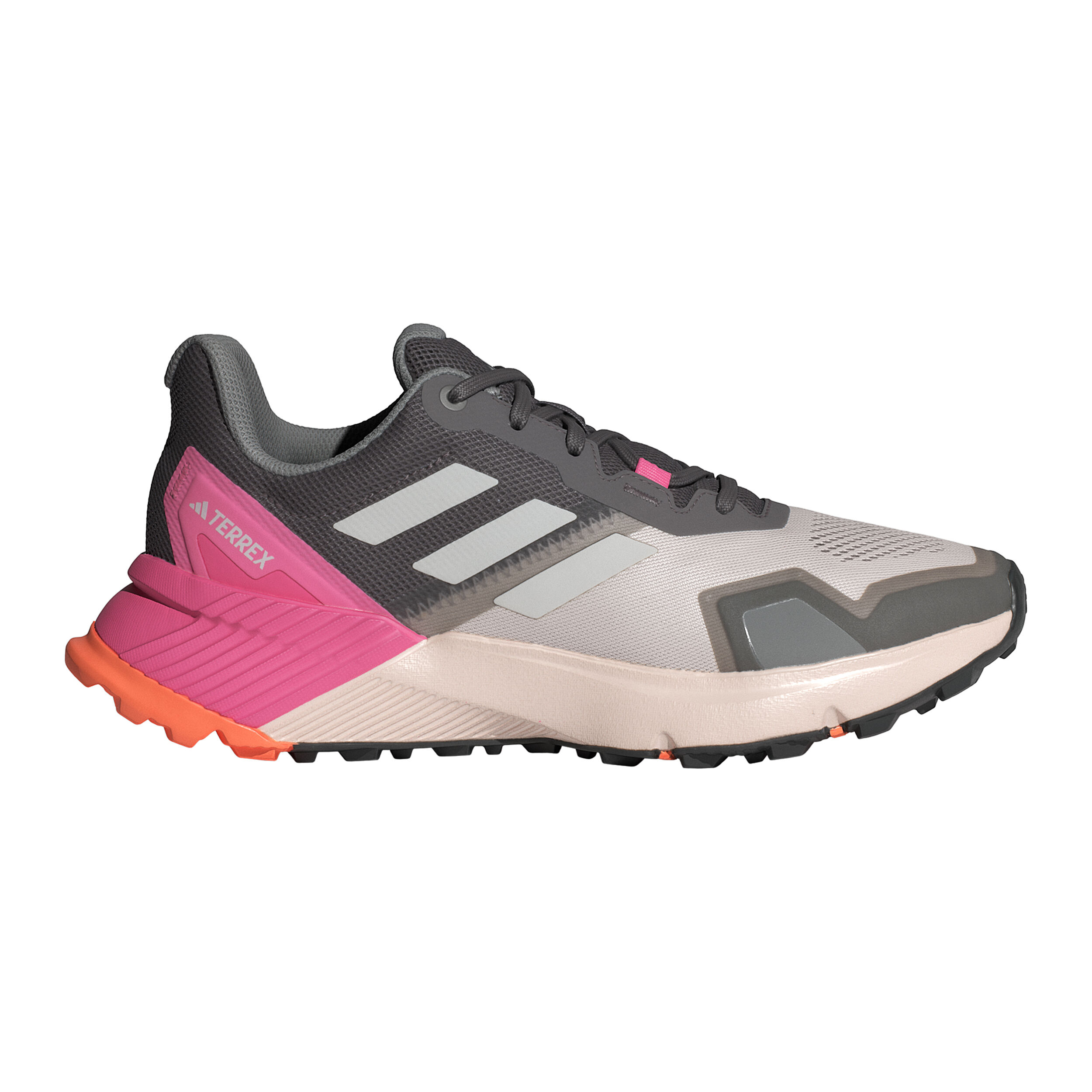 Terrex Soulstride Trailschuh Damen - Hellgrau, Grau