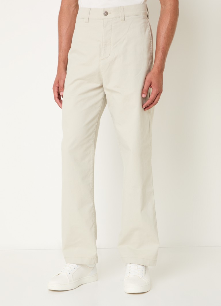Pantaloni chino cu croială dreaptă și buzunare laterale Calvin Klein