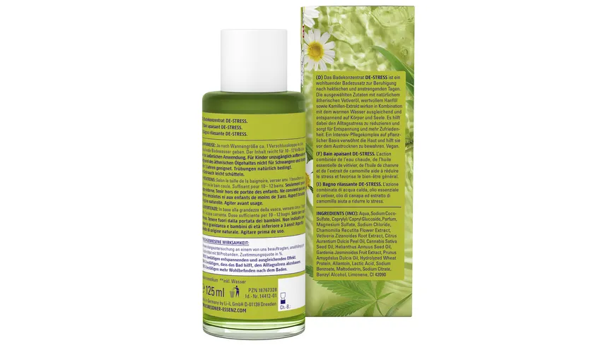 Dresdner Essenz Badekonzentrat De-Stress 125 ml