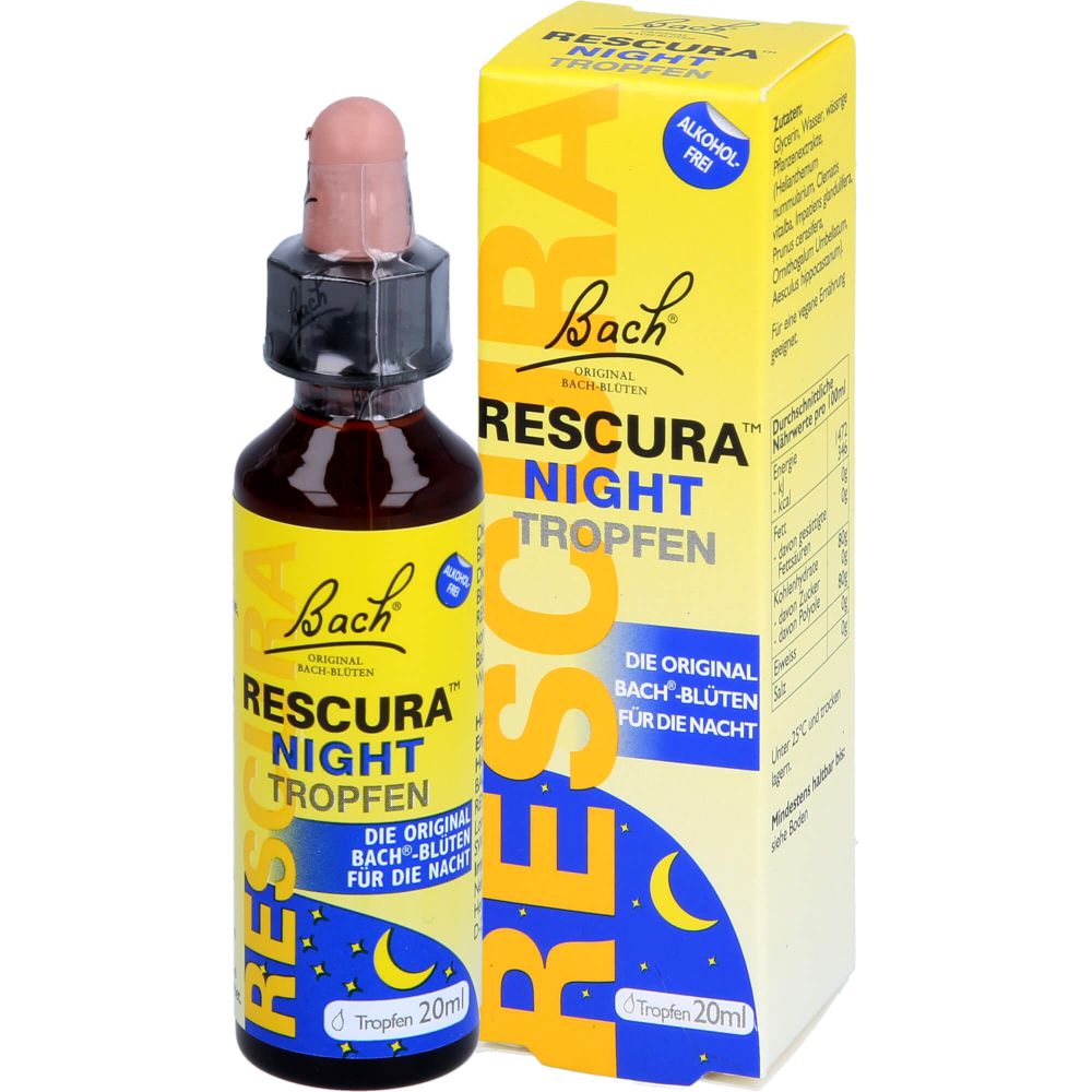 BACHBLÜTEN Original Rescura Night Tropfen alk.frei