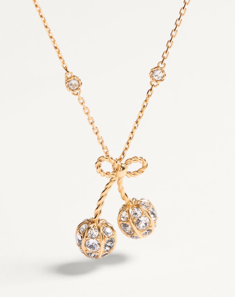 Cherrifyc halskæde i metal og Swarovski® krystaller