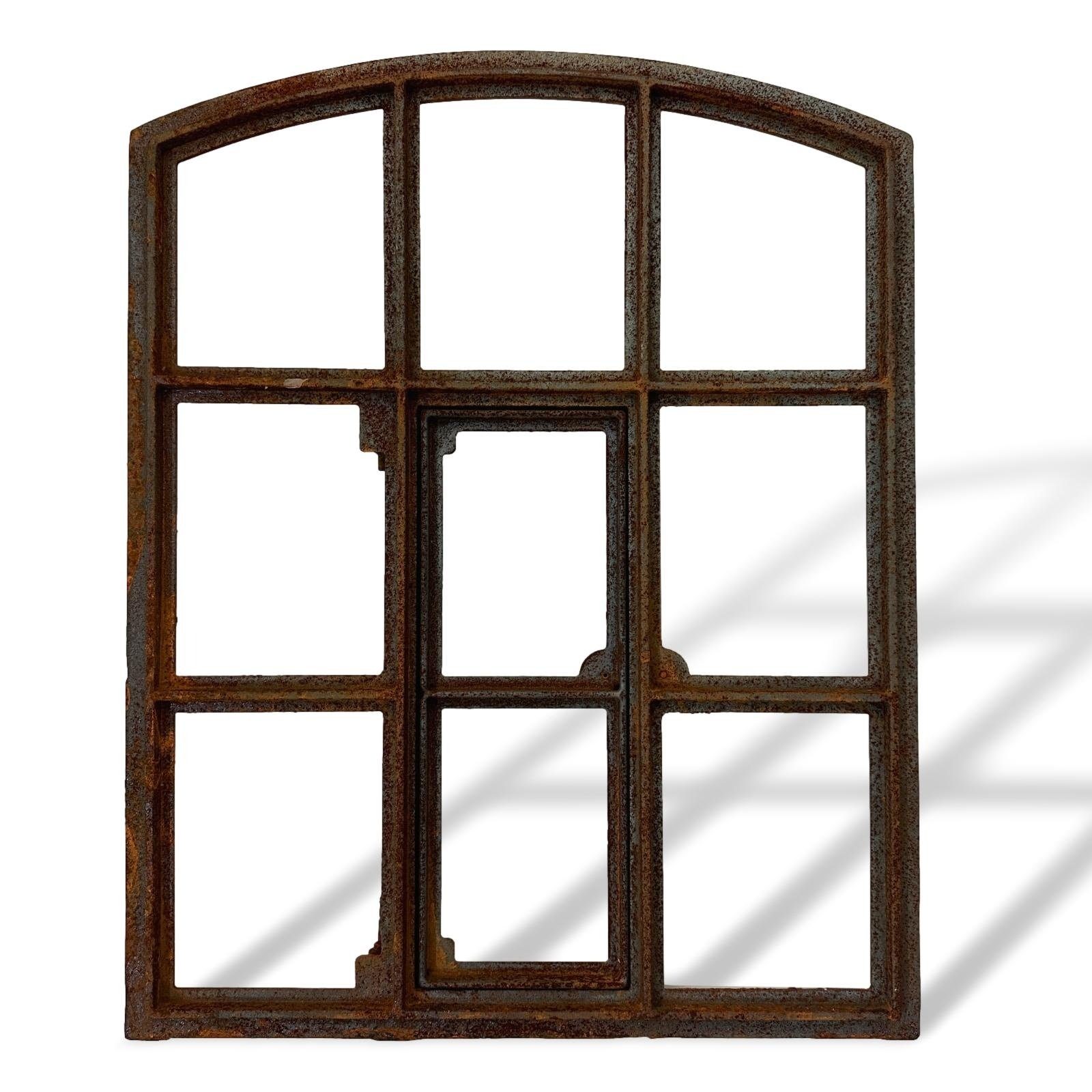 Aubaho Fenster Stallfenster Rost Fenster zum Öffnen Scheunenfenster 71cm Eisen Antik-