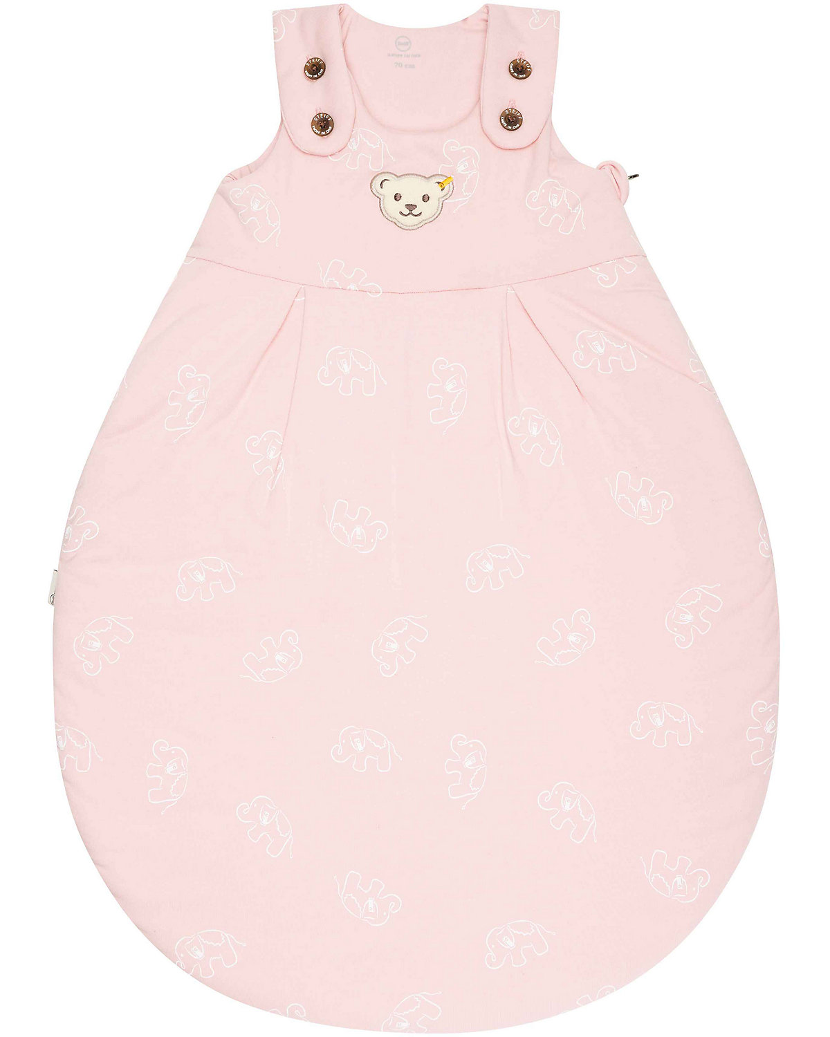 Babyschlafsack Teddy, rosa, 110 cm