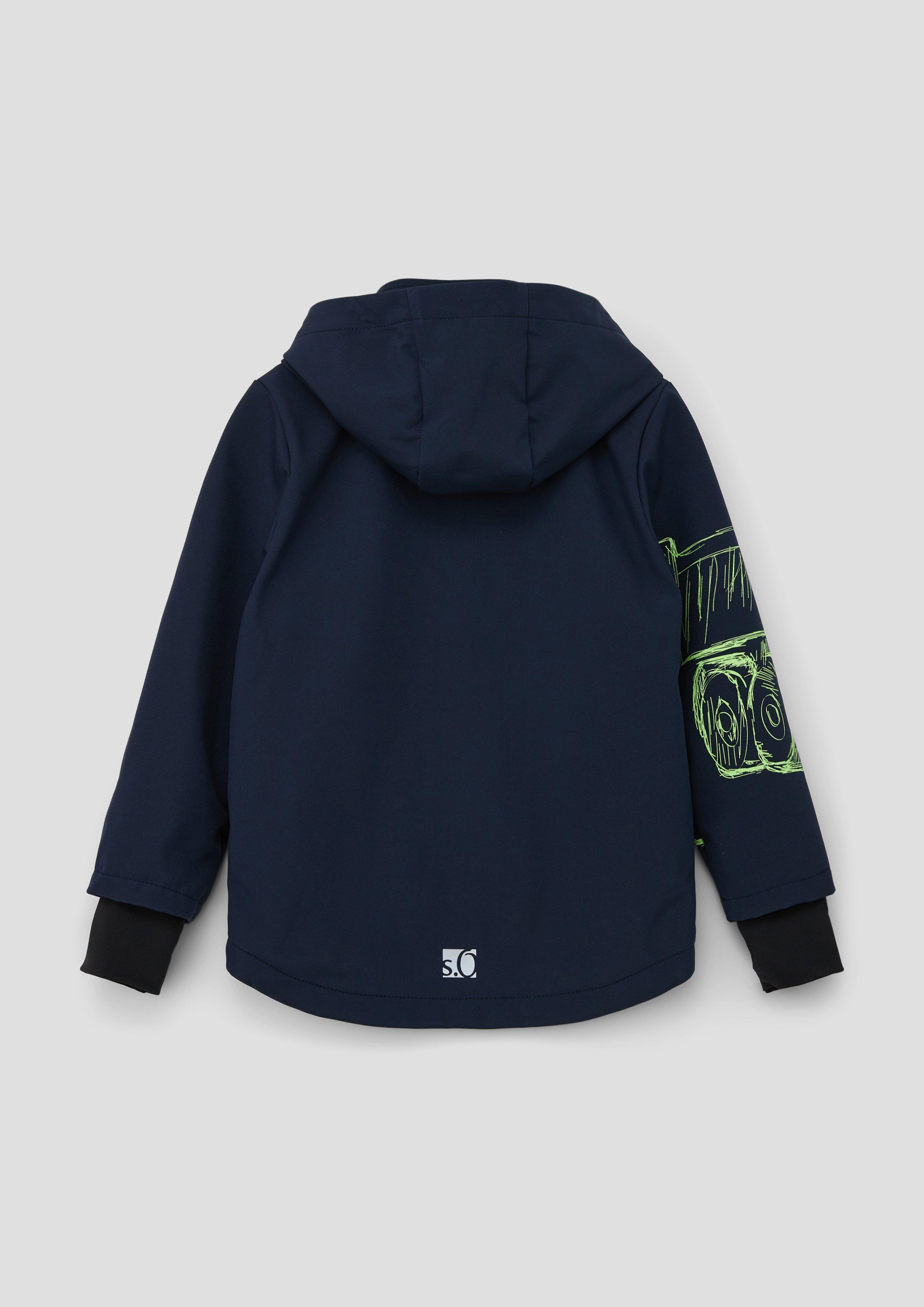 Softshelljacke mit Jerseyfutter  2140436-5952