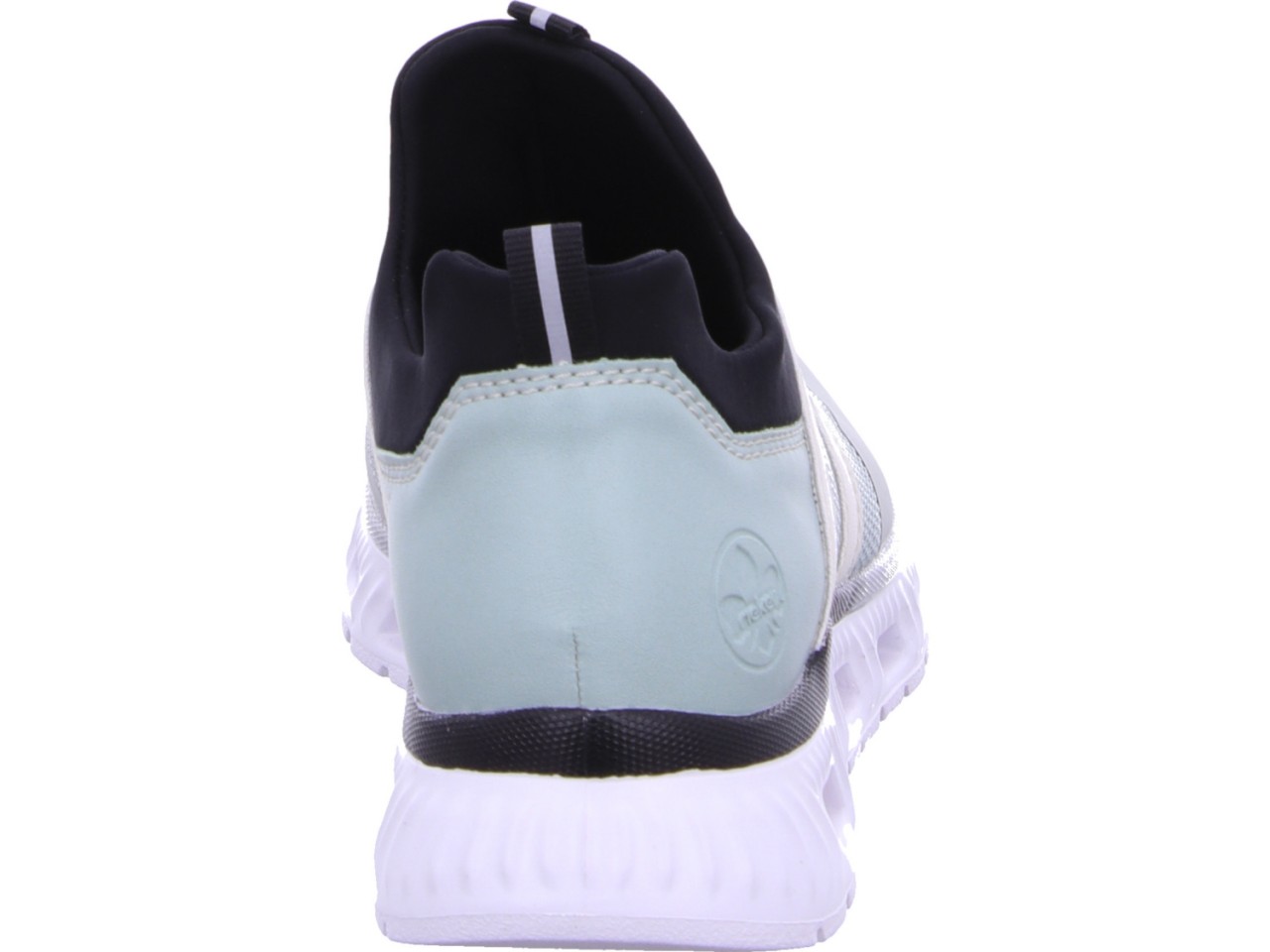 RIEKER Sportliche Slipper grün