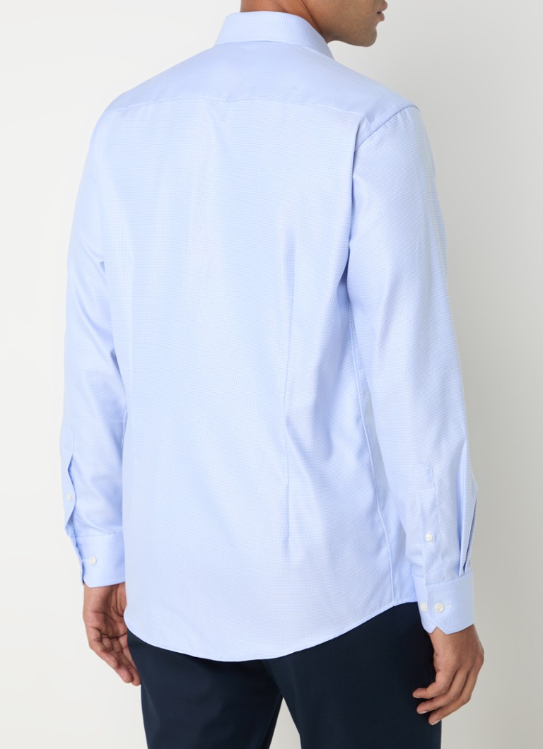 Camicia Eton a micro-motivo dal taglio classico