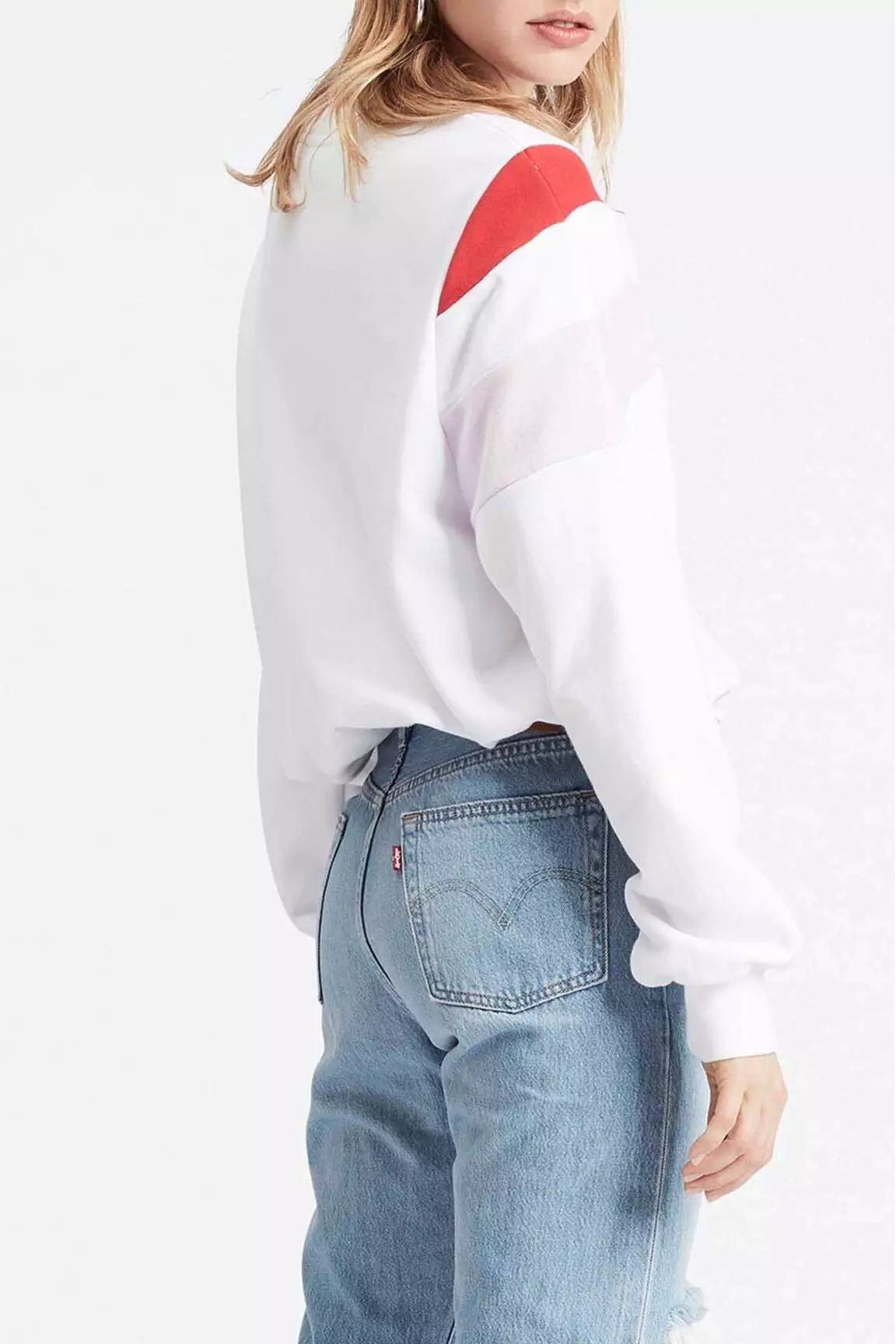 Levis Sweats Femme couleur blanc