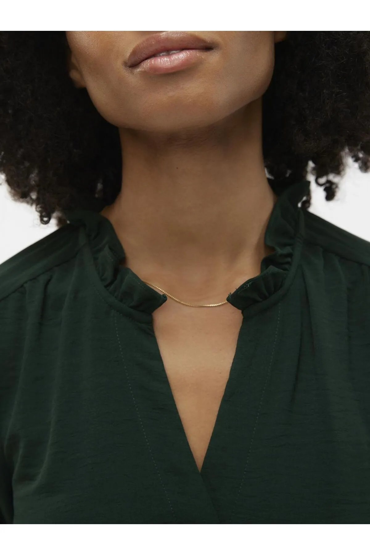 Vero Moda  Hemdblusenkleid VMVIBE LS ABK SHIRT DRESS EXC