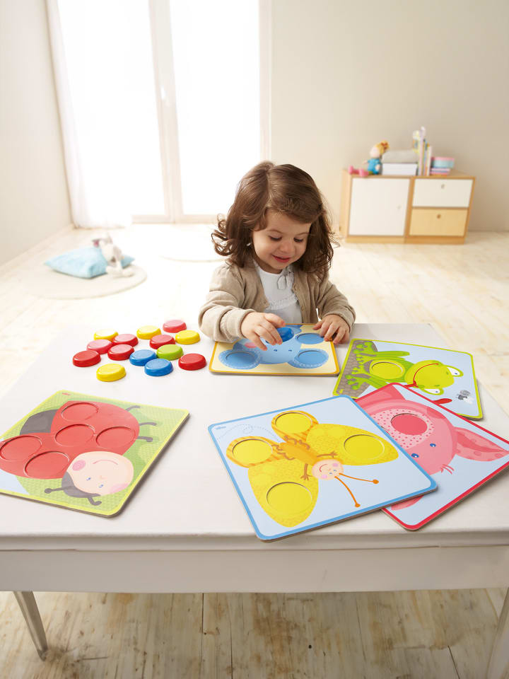 Haba Lernspielzeug Zuordnungsspielzeuge in Kunterbunte Tierwelt günstig kaufen onesize