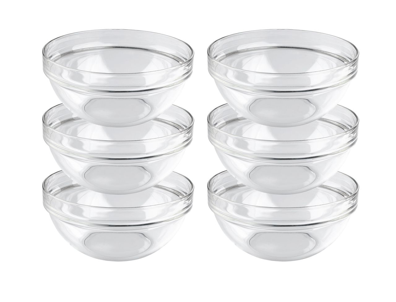 Luminarc Empilable, 6-tlg. Schüssel-Set, 17 cm
