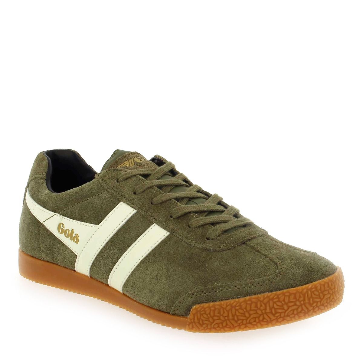 Gola  HARRIER GOLA CMA192 - Kaki Blanc