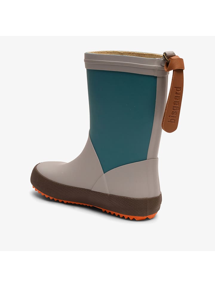 bisgaard Gummistiefel in Grau/ Petrol günstig kaufen