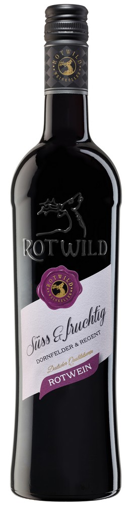 Rotwild Dornfelder-Regent süß und fruchtig 0,75l