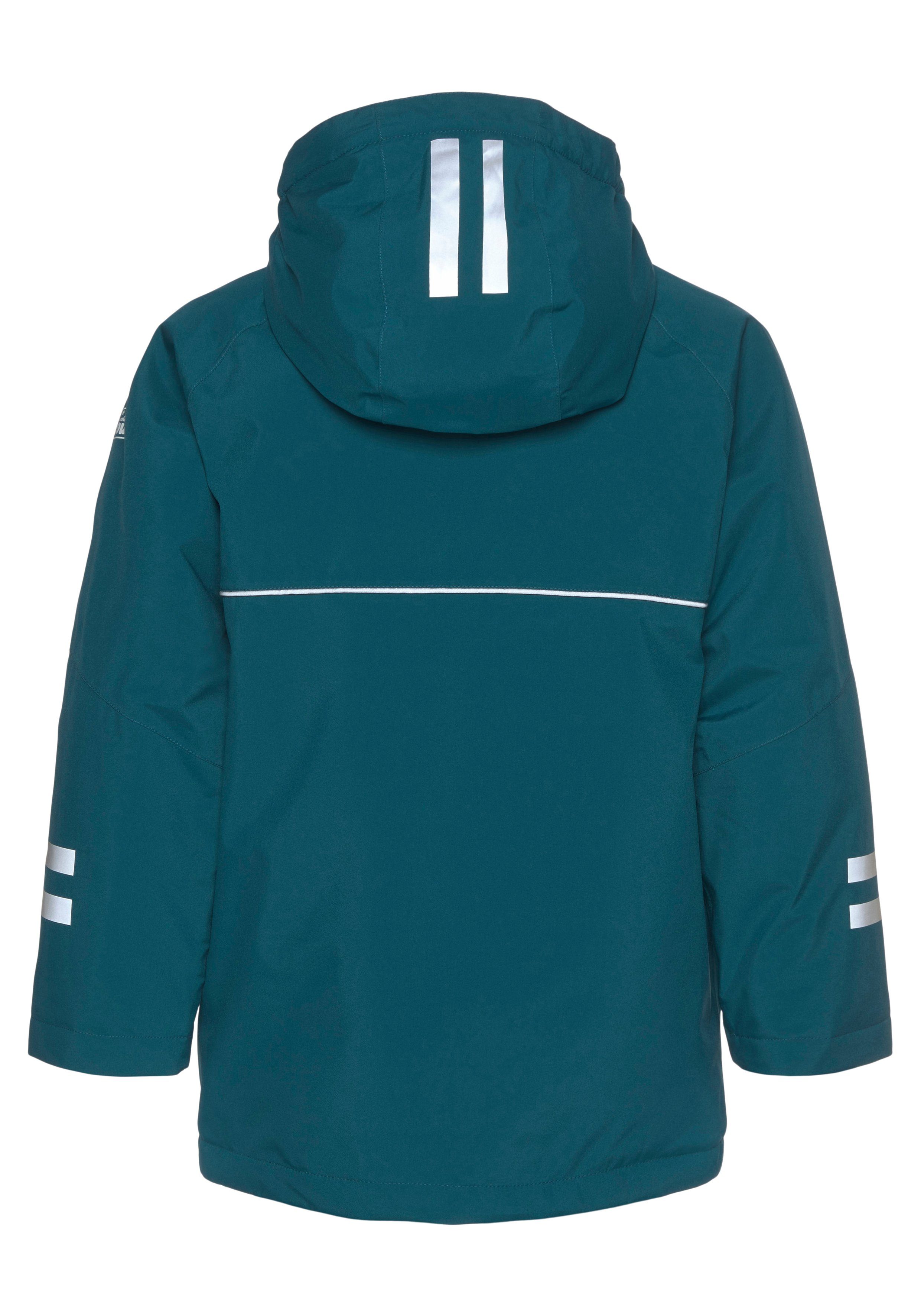 Scout Funktionsjacke FLASH durch reflektierende Streifen in optisches Highlight