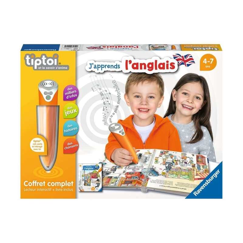 Tiptoi J'apprends l'anglais