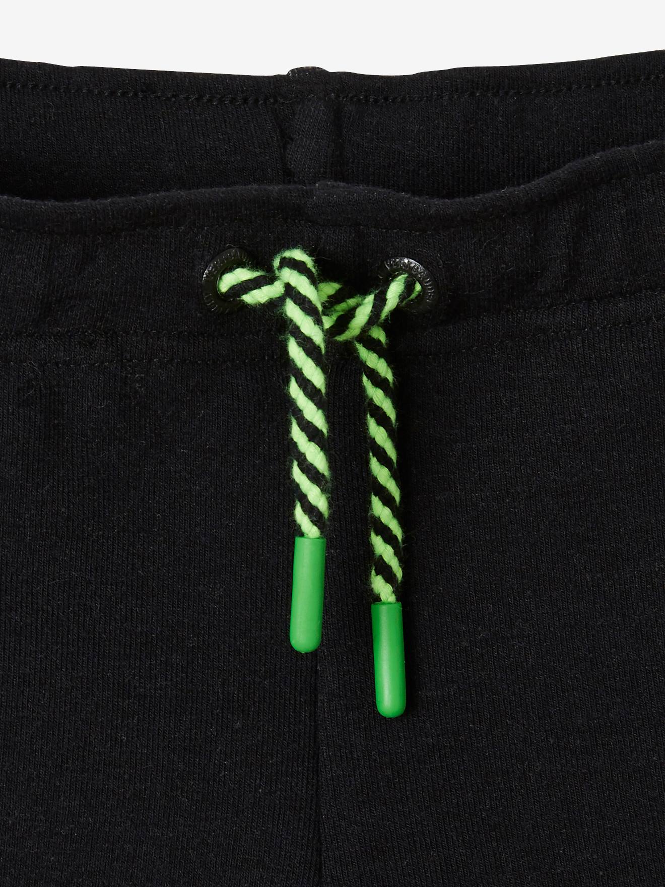 Vertbaudet Jungen Sporthose aus Funktionsmaterial Oeko Tex - schwarz
