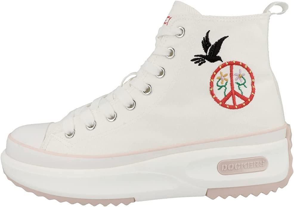 DOCKERS Stiefeletten weiss