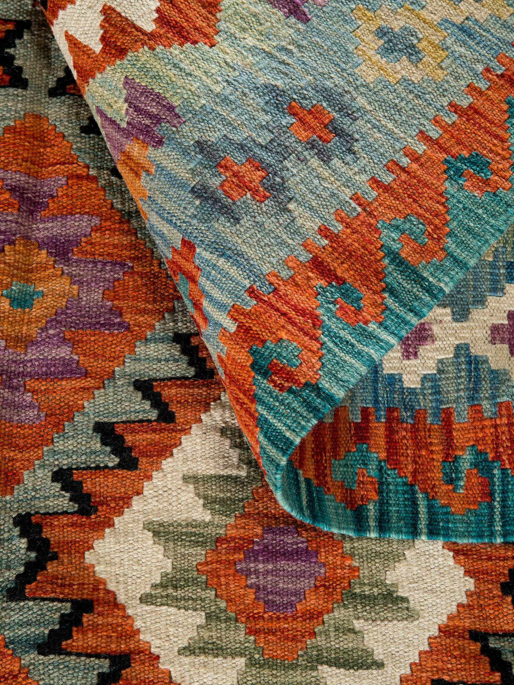 Afghan Kelim ca. 175 x 240 cm, Unikat / Einzelstück