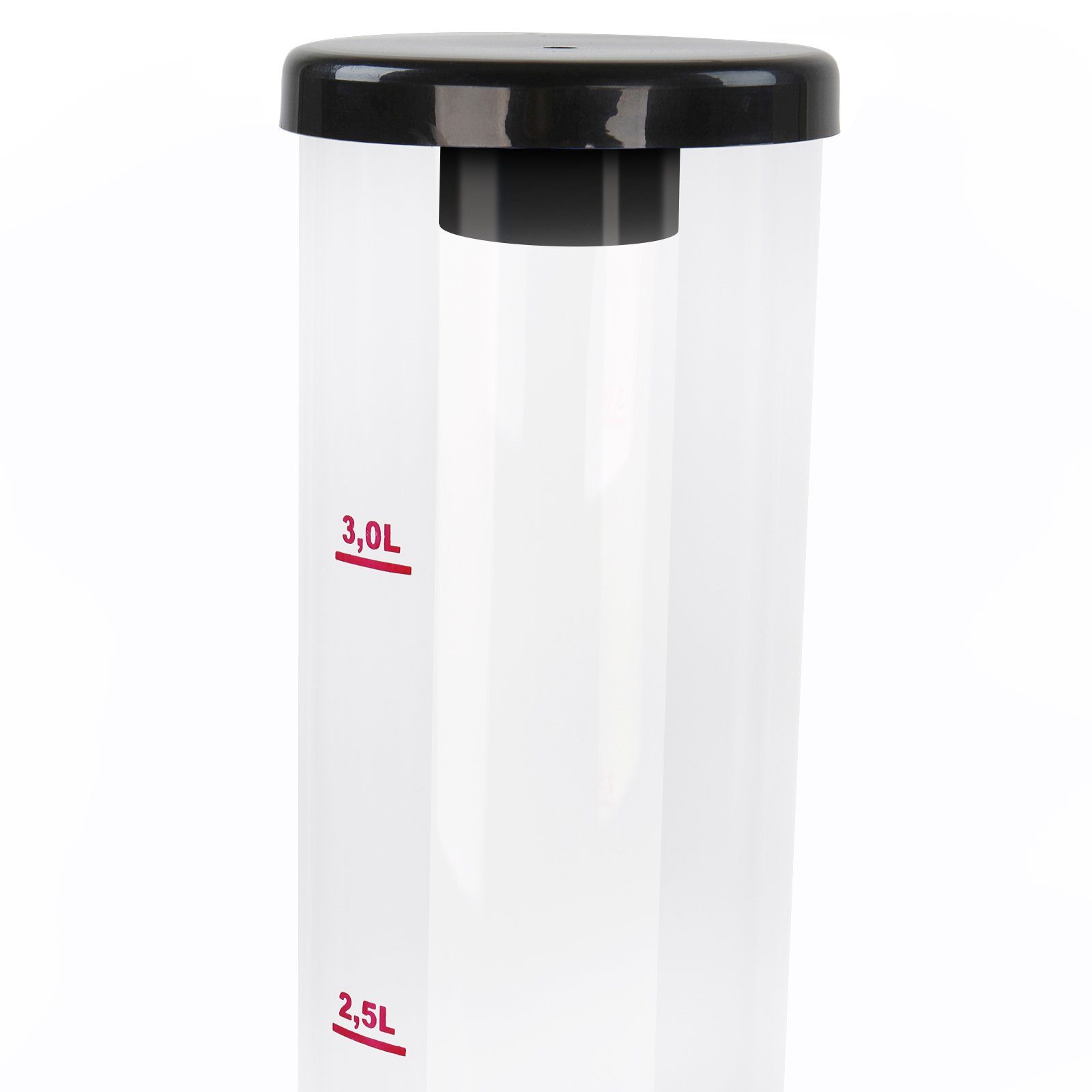 Jago Bierzapfanlage Biersäule mit Zapfhahn - 3.5L, 90cm hoch, mit Ständer, BPA-frei