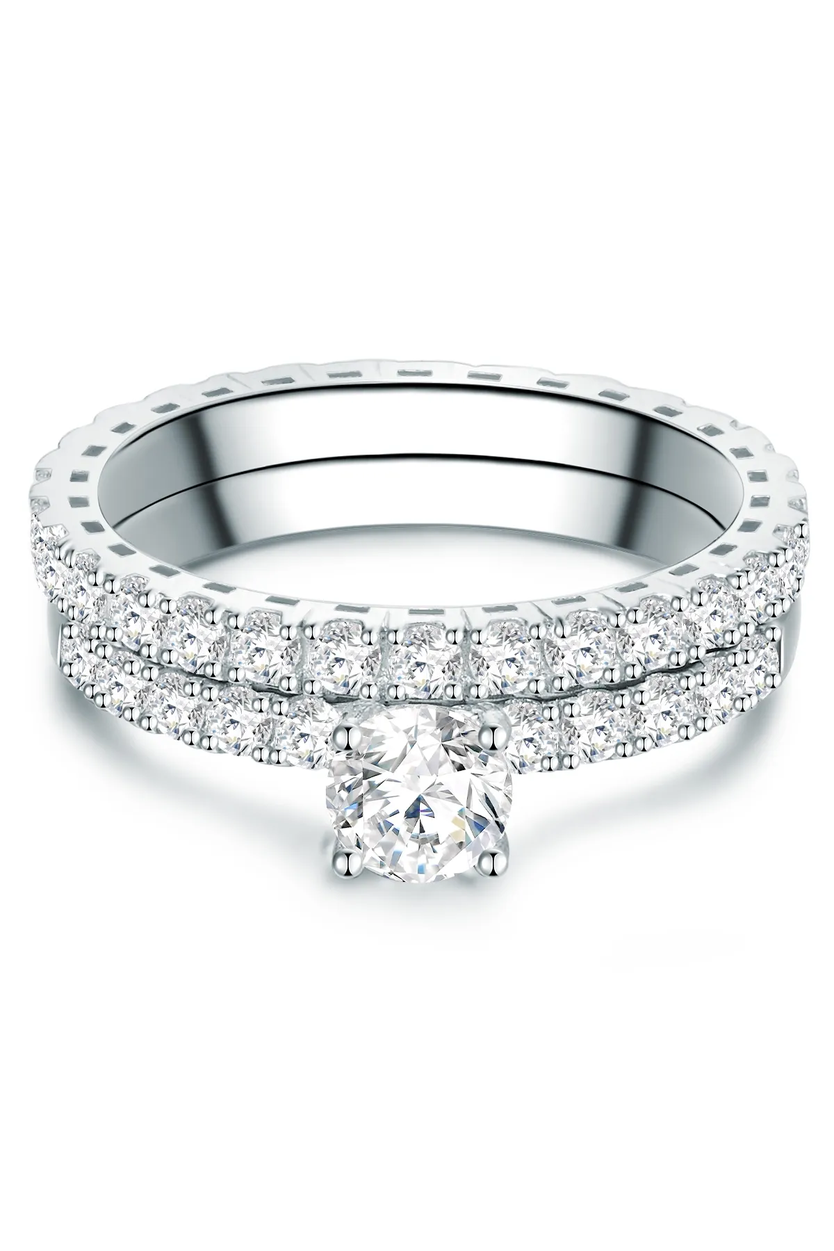 Trilani  Ring - Silberfarben - Zirkon