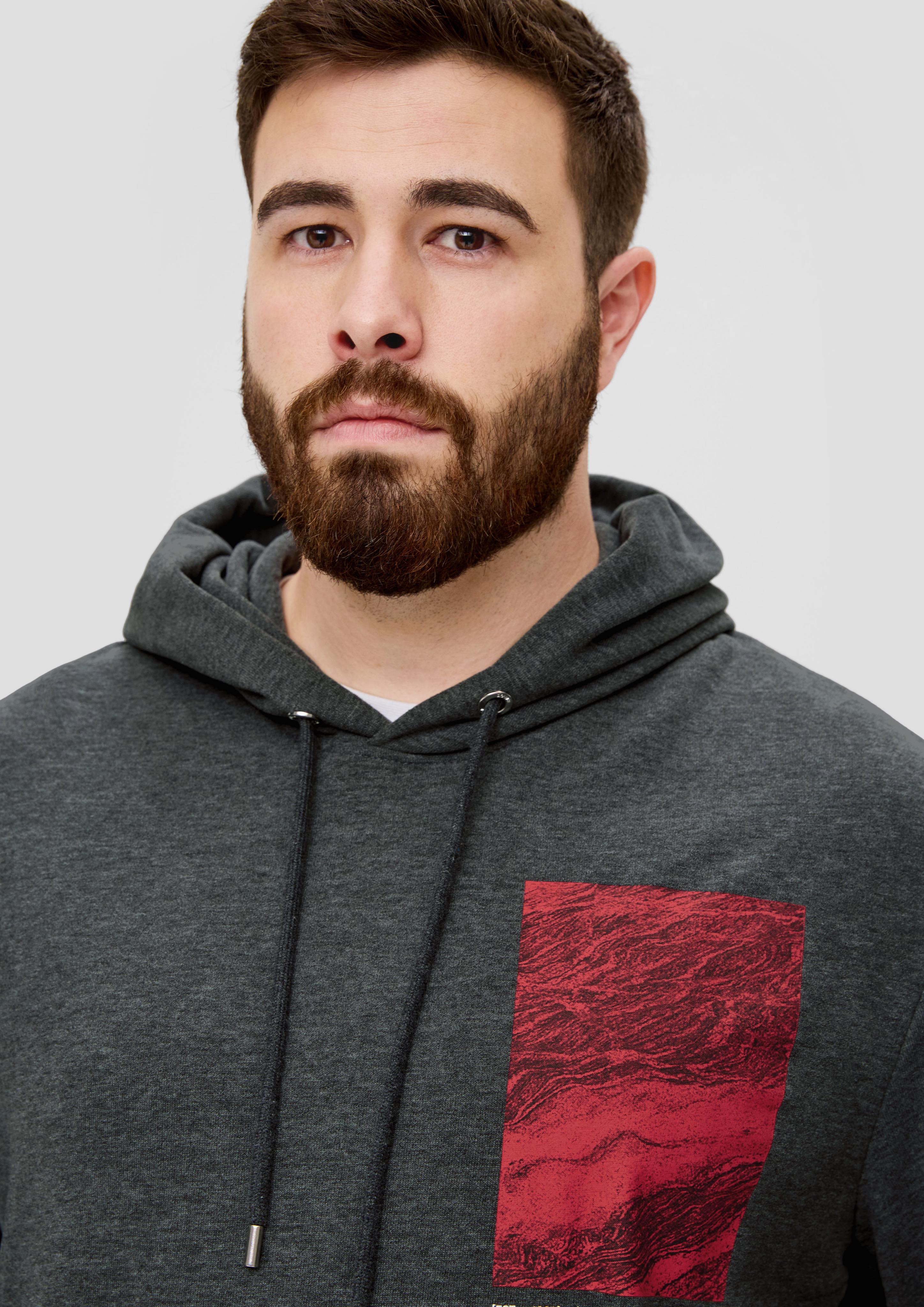 Kapuzensweater mit Frontprint  2143262-98D1