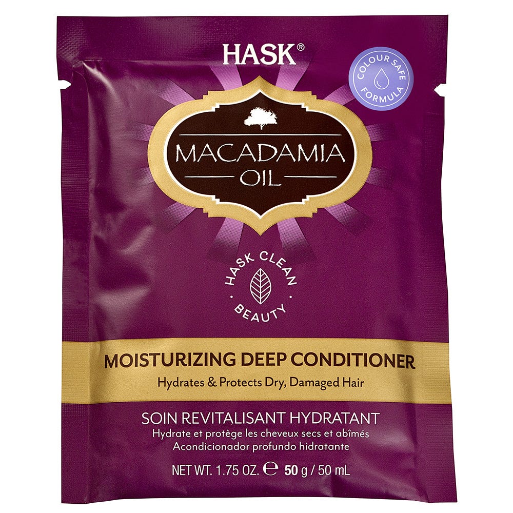 Hask Macadamia Oil Moisturizing Conditioner Sachet 50 ml