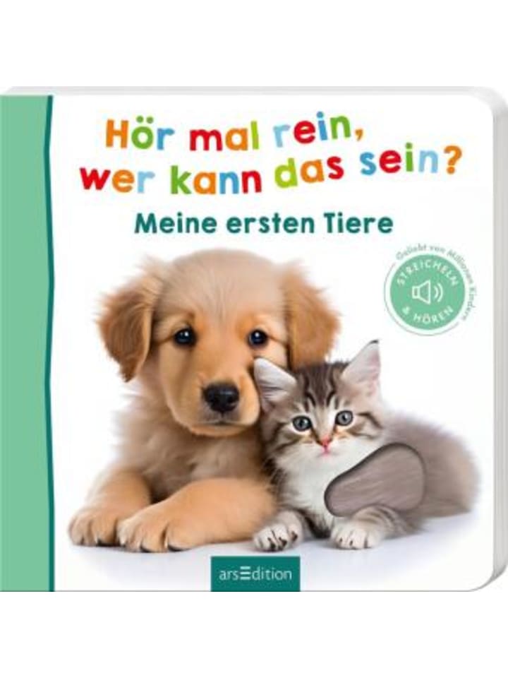 ars edition Buch - Hör mal rein, wer kann das sein? - Meine ersten Tiere günstig kaufen onesize
