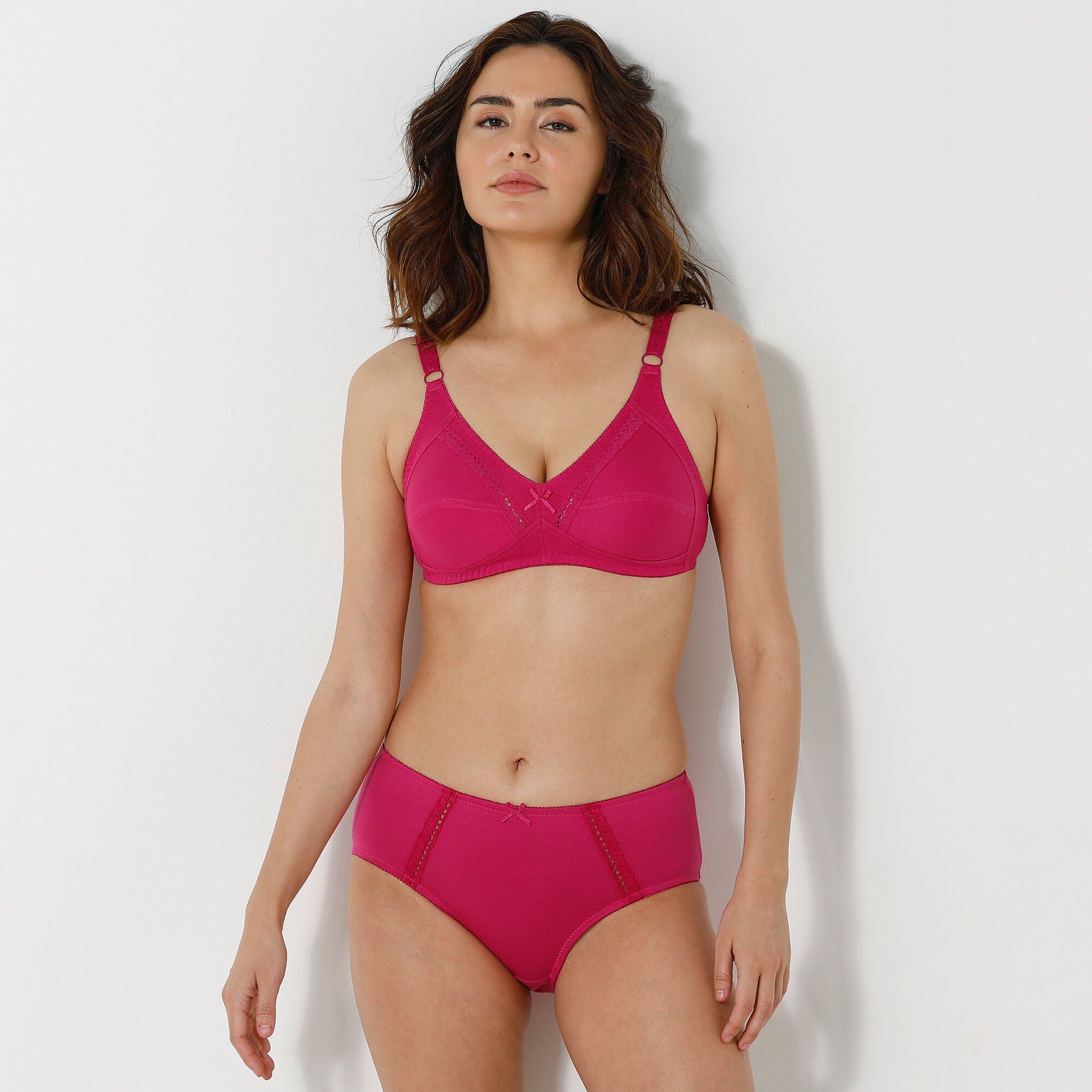 Culotte maxi en coton ajouré